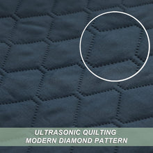 Load image into Gallery viewer, Geometric California King Quilt Set - Lightweight and Machine Washable Bed Cover