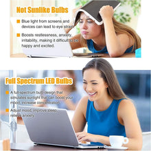 Load image into Gallery viewer, 6000K Bright White LED Light Bulbs - 9W Energy Efficient A19, E26 Base, 6 Pack