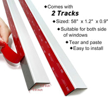 Load image into Gallery viewer, Easy Peel &amp; Stick Blackout Strips - PVC Light Blockers, Ideal for Nurseries