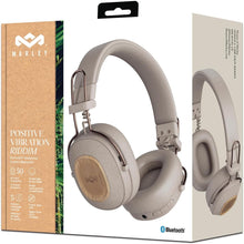 Load image into Gallery viewer, House of Marley Positive Vibration Headphones - 50 Hours Playtime, Bluetooth 5.0