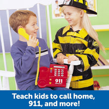 Load image into Gallery viewer, Bright Multi-Color Pretend Play Telephone for Toddlers, Ages 3+, Develops Skills
