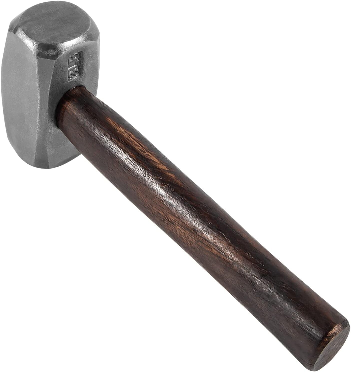 3lb Professional Blacksmith Hammer – Ergonomic Hickory Handle, Alloy Steel Head