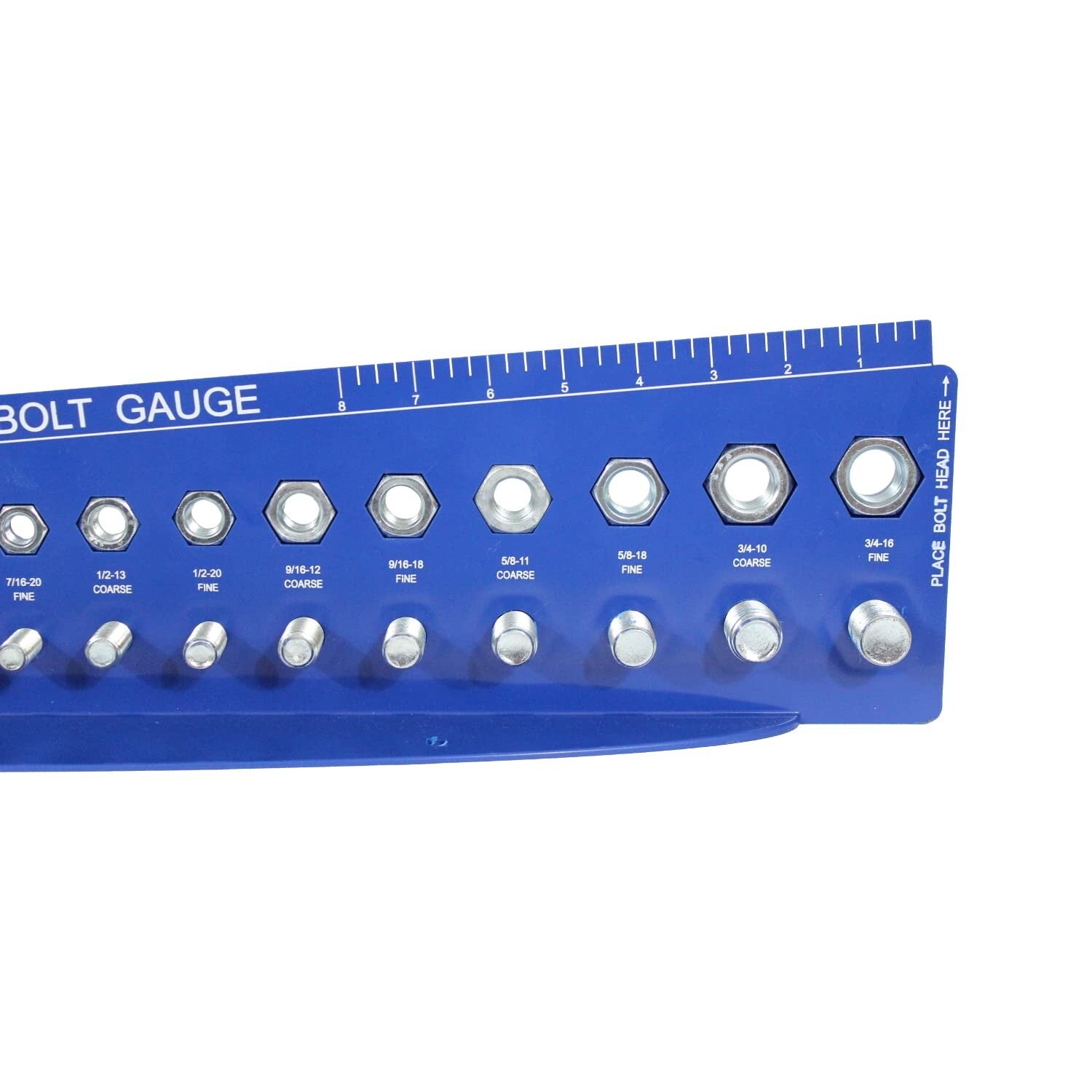 SAE & Metric Bolt Gauges - Fastener Size Checker for Easy Thread Identification