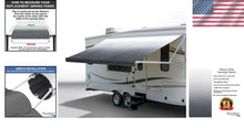Load image into Gallery viewer, Lightweight 19’ Vinyl RV Awning Fabric Replacement - Fits Standard Assemblies