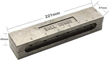 Load image into Gallery viewer, Lead Round Sinker Mold with 7 Cavities for Custom Weights - Fishing Essentials