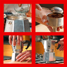 Load image into Gallery viewer, Moka Express 6-Cup Espresso Pot - Made in Italy, Perfect for Gas &amp; Electric