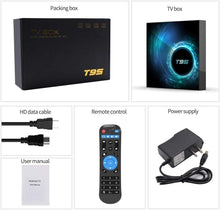 Load image into Gallery viewer, 6K Streaming Android TV Box - Quad-Core, Bluetooth 5.0, Remote Control Included