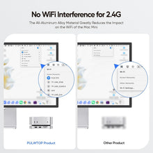 Load image into Gallery viewer, Premium Mac Mini M4 Stand with 4TB M.2 SSD Enclosure &amp; Fast Data Transfer