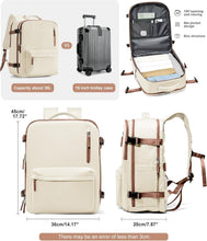 Load image into Gallery viewer, Multi-Functional 40L Backpack for Travel - Laptop Holder &amp; Shoe Compartment