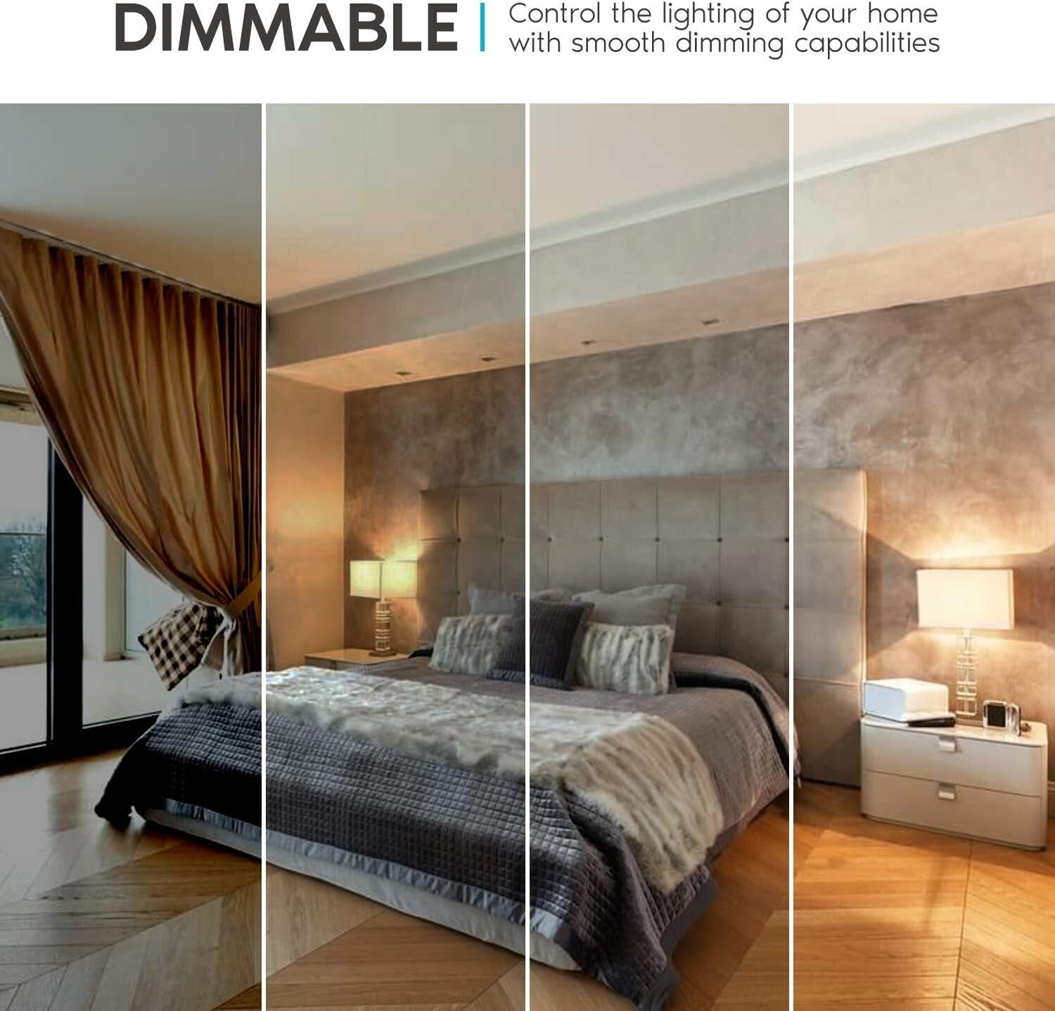 A15 LED Bulbs - Dimmable, Enclosed Rated, 10K Hours, 12 Pack Soft White 3000K