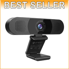 Load image into Gallery viewer, 3 in 1 1080P Webcam with Built-in Speakers, Microphones &amp; Low Light Correction