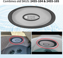 Load image into Gallery viewer, Grey Spa Pillow Inserts - 4-Pack with Support for Jacuzzi J-300 Series Hot Tubs
