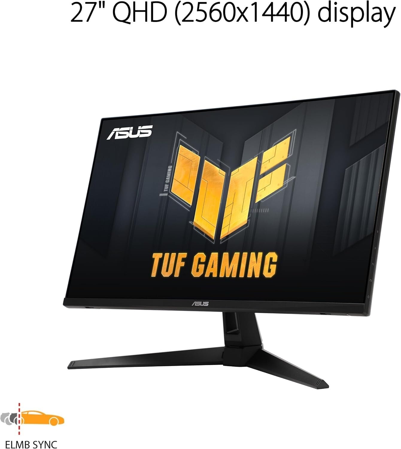 Fast IPS 27” Gaming Monitor with 1440P, 180Hz and Extreme Low Motion Blur Sync