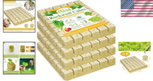 Load image into Gallery viewer, Natural Fiber 2-Inch Rockwool Cubes for Hydroponics - Perfect Seedling Starting