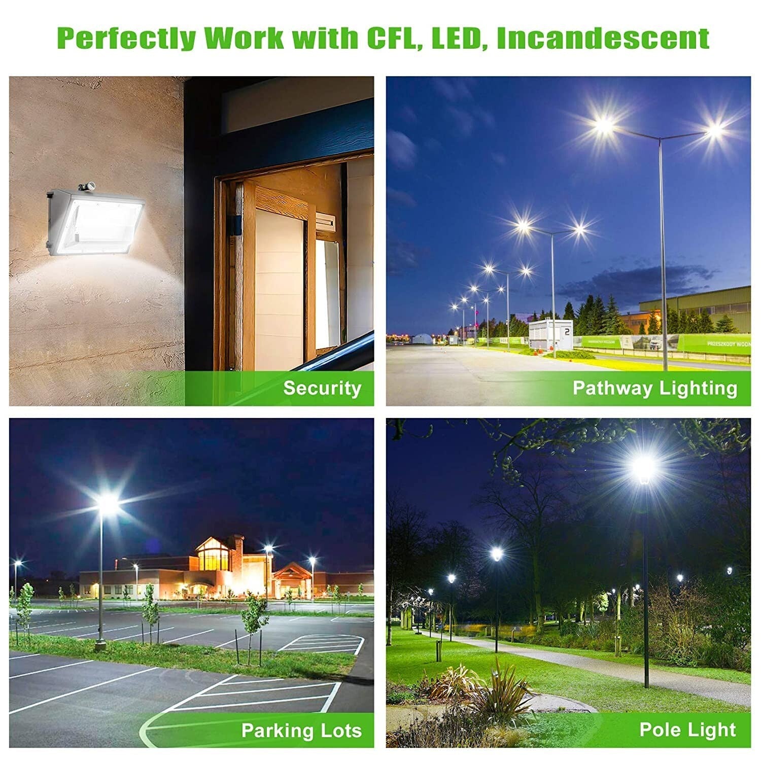 10-Pack Outdoor Photo Cell Dusk to Dawn Sensors - Easy Install, Surge Protected