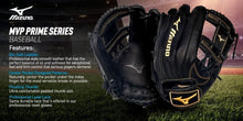Load image into Gallery viewer, Youth 12 Inch Baseball Glove - Premium Smooth Leather with PlusGrip Technology