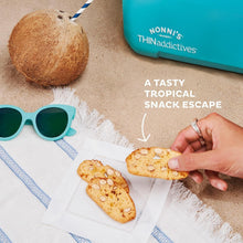 Load image into Gallery viewer, Wholesome Almond Thin Cookies - 6 Boxes Mango &amp; Coconut - Perfect Coffee Pairing