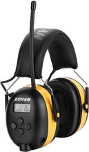Load image into Gallery viewer, User-Friendly Hearing Protection Headphones with AM/FM Radio &amp; Comfort Features