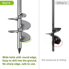 Load image into Gallery viewer, Multi-Purpose Ground Anchors - 18''/30'' Trampoline Stakes for Outdoor Safety