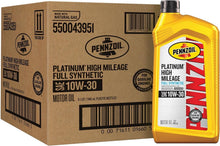 Load image into Gallery viewer, High Mileage Full Synthetic 10W-30 Motor Oil 6 Pack - Maximize Engine Protection