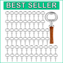 Load image into Gallery viewer, Durable Stainless Steel Blank Bottle Opener Set - Perfect for Weddings &amp; DIY