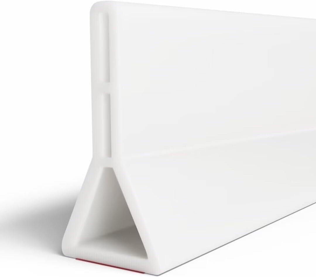 Customizable 67" Shower Water Dam – Silicone Splash Guard for Clean Spaces