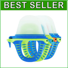 Load image into Gallery viewer, Cooling Silicone Baby Teether Pops – 4-Pack Blue Teething Solutions for Babies
