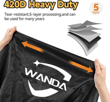 Load image into Gallery viewer, Heavy Duty Waterproof Motorcycle Storage Cover 3XL - UV, Snow &amp; Wind Protection
