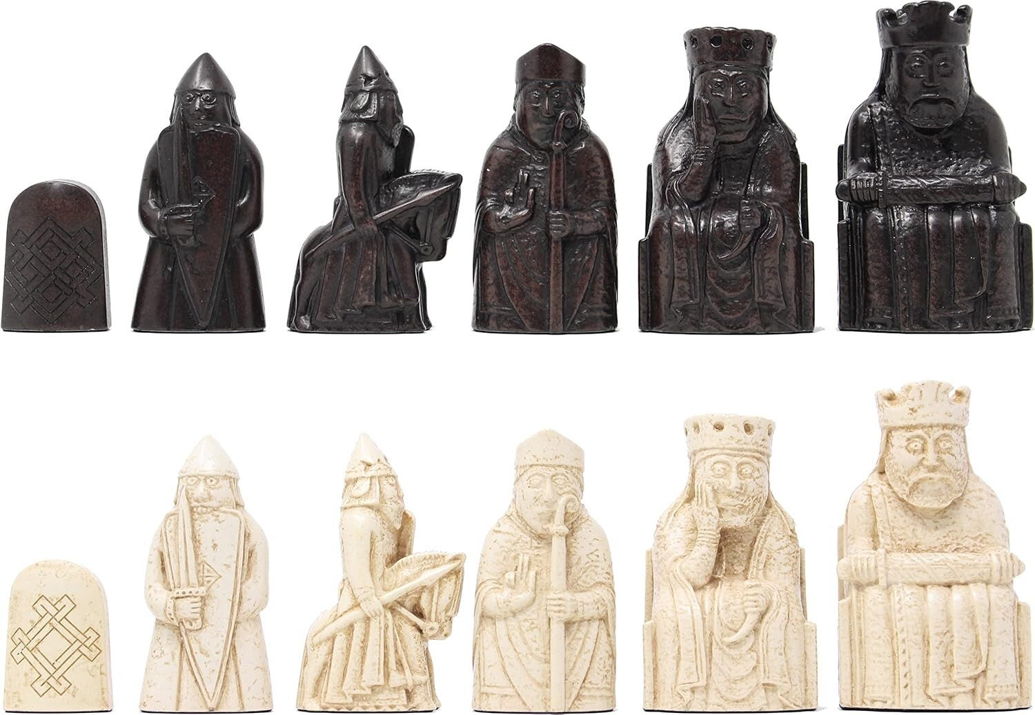 Authentic Isle of Lewis Chessmen - British Made with Superb Gift Packaging