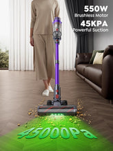 Load image into Gallery viewer, Smart Cordless Vacuum with 45KPA Suction, Auto Mode &amp; 60 Mins Runtime for Homes