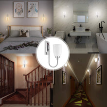 Load image into Gallery viewer, Stylish Cordless LED Wall Lights 2 Pack - Powered by Battery, Remote Controlled