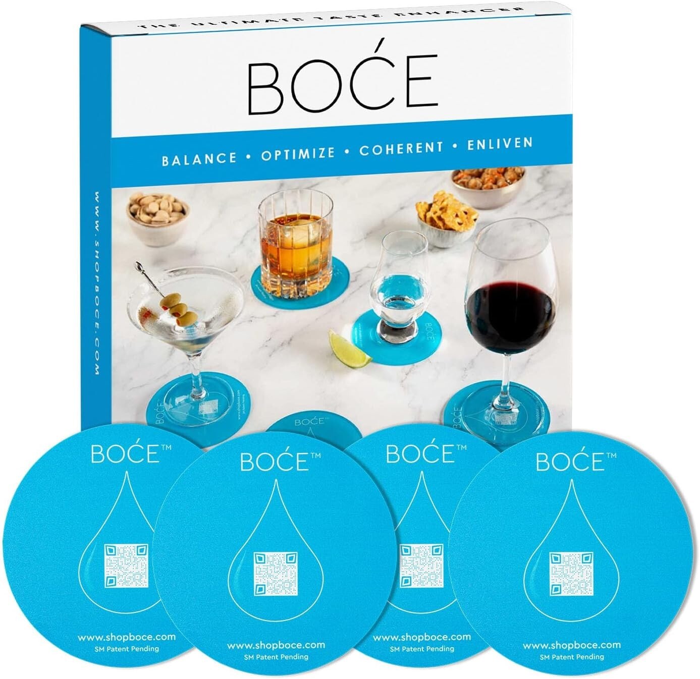 Experience Smooth Flavors with Our 4-Pack Coasters – Elevate Any Drink Instantly