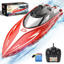 Load image into Gallery viewer, Exciting 2.4 GHz Racing Boat – Lightweight &amp; Compact RC Fun for Pools &amp; Lakes