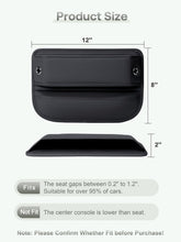 Load image into Gallery viewer, Elegant Leather Car Seat Organizer - 2-Pack Universal Gap Fillers for Interiors