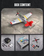 Load image into Gallery viewer, 4 Channel RC Airplane P51D Mustang with Gyro &amp; 3 Flight Modes - Easy to Fly!