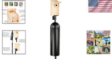 Load image into Gallery viewer, Durable Weatherproof Bird House with Predator Guard - Family-Designed Quality