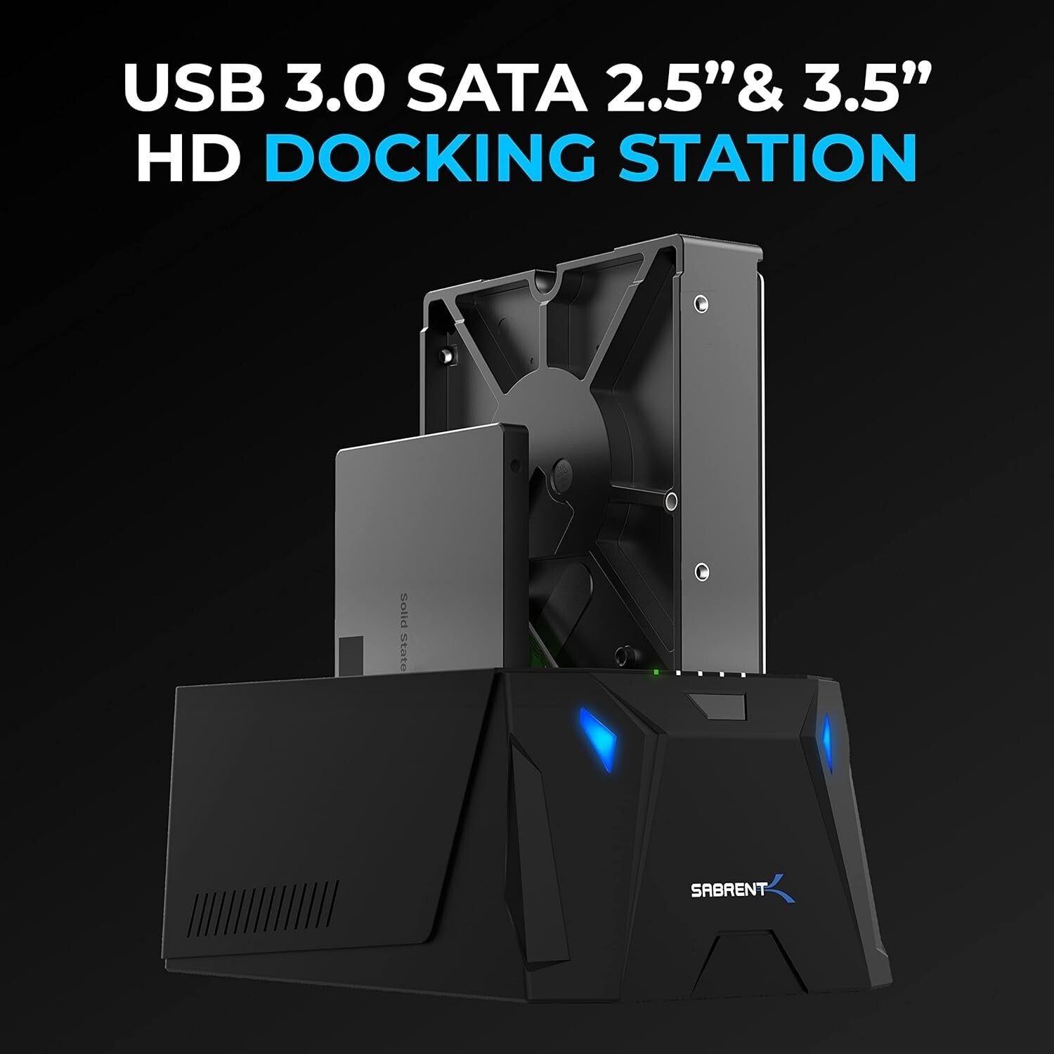 Effortless Cloning & Storage Expansion with USB 3.0 Dual Bay Hard Drive Dock