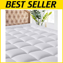 Load image into Gallery viewer, Luxury King Size Mattress Protector - Cooling Quilted Top with 21" Deep Fit