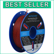 Load image into Gallery viewer, 500ft 20 AWG Silicone Wire: Flexible Red &amp; Black - Ideal for LED and Models