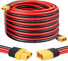 Load image into Gallery viewer, Premium XT60 10AWG Extension Cable – Male to Female, Ideal for RC and Solar Use