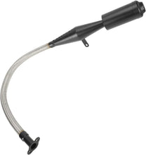 Load image into Gallery viewer, Polished Aluminum 2 Stroke Exhaust Muffler Silencer + Chain Tensioner for Bikes