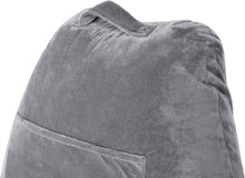 Load image into Gallery viewer, Standard+ Ergonomic Bed Rest Pillow - Portable Lounge Cushion with Pockets