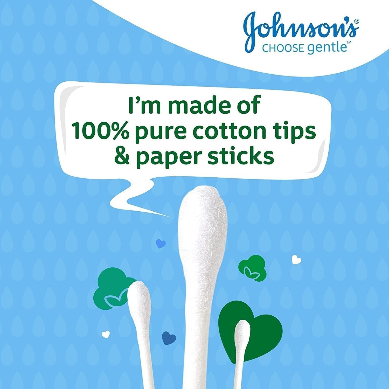 Versatile 100% Cotton Buds for Delicate Cleaning & Makeup Removal - 6 Packs