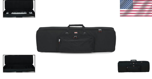 Adjustable Padded Keyboard Bag for 88 Notes - Versatile Travel Solution