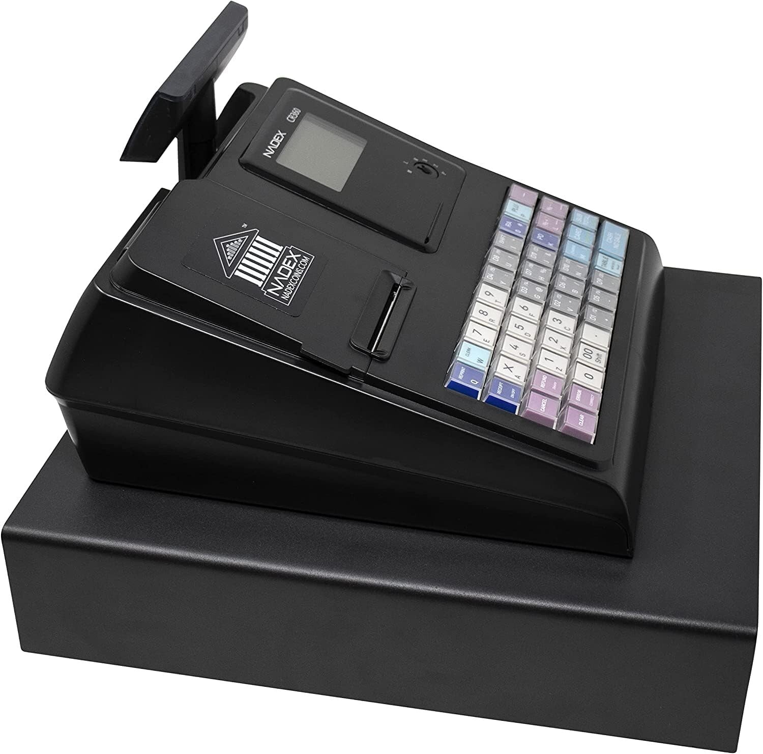 Efficient CR360 Cash Register with Dual Displays and Quick Load Thermal Printing