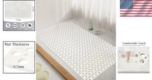 Load image into Gallery viewer, Large 35.4" x 23.6" Shower Mat with Big Suction Cups for Ultimate Grip