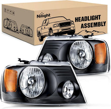 Load image into Gallery viewer, DOT Compliant 2004-2008 F150 Headlight Assembly - Easy Installation &amp; Waterproof