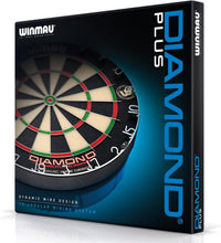 Load image into Gallery viewer, Diamond Plus Professional Bristle Dartboard - BDO Endorsed for Ultimate Play