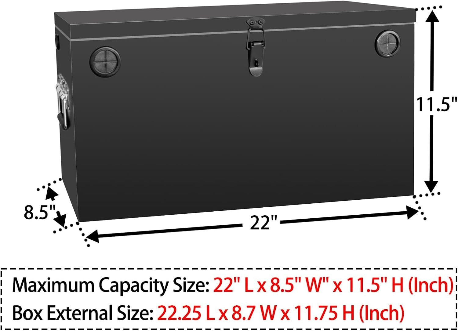 Portable Battery Relocation Kit for RVs and Trailers - Steel and Versatile