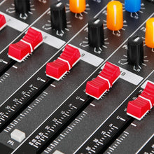 Load image into Gallery viewer, Versatile 12-Channel Audio Mixer for DJ &amp; Recording with Bluetooth &amp; USB Support